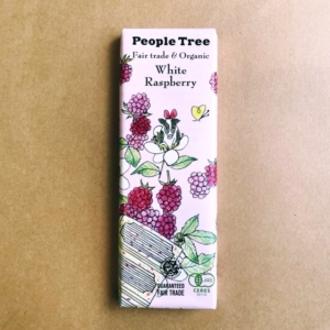 People Tree、ピープルツリー、フェアトレードチョコレート、オーガニックホワイト・ラズベリー、限定フレーバー