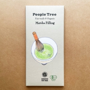 People Tree、ピープルツリー、フェアトレードオーガニックチョコレート、抹茶フィリング