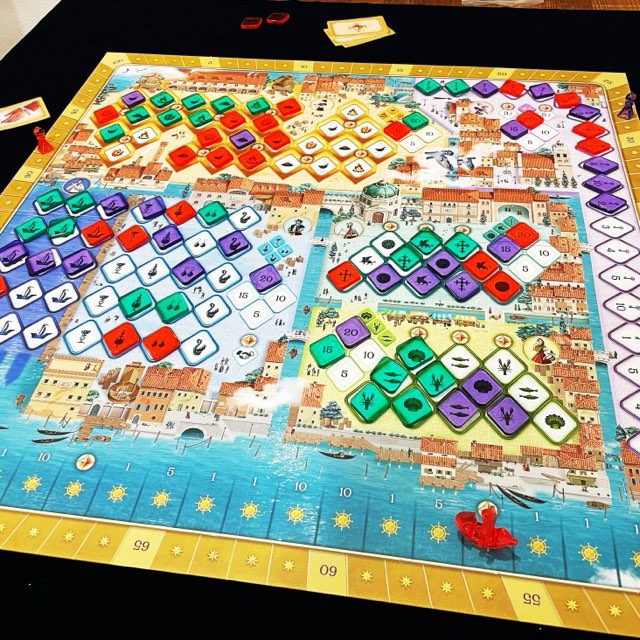 ミルフィオリ、ボードゲーム