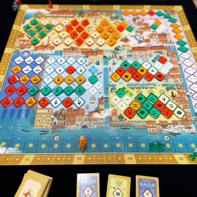 ミルフィオリ、ボードゲーム