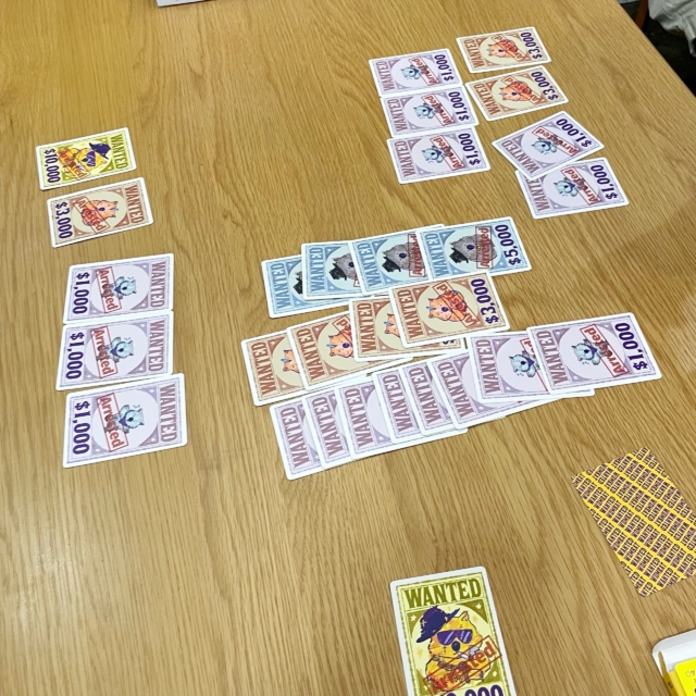 ウォンテッド★ウォンバット、ボードゲーム