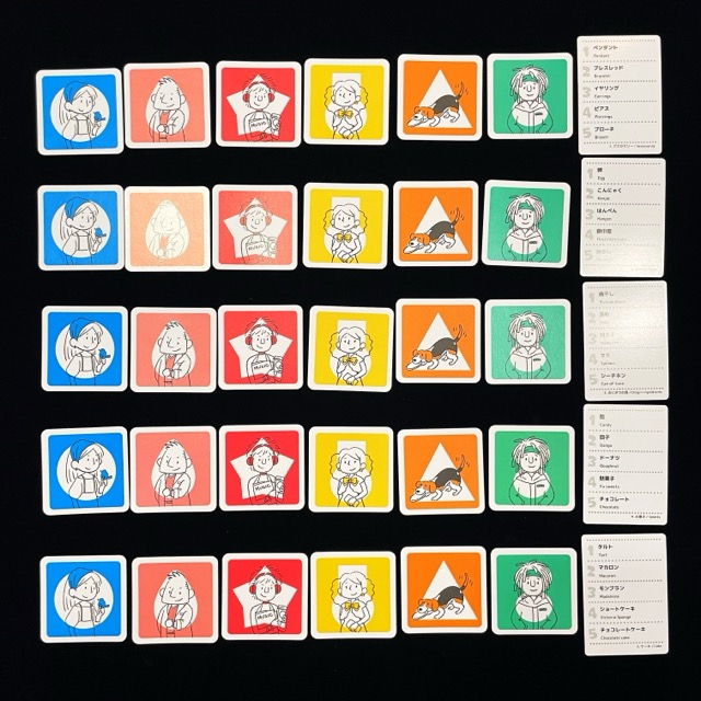 ヒトトカタチ、ボードゲーム