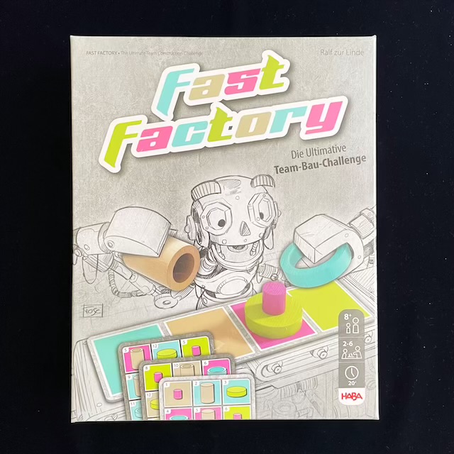 ボードゲーム、ファストファクトリー、HABA