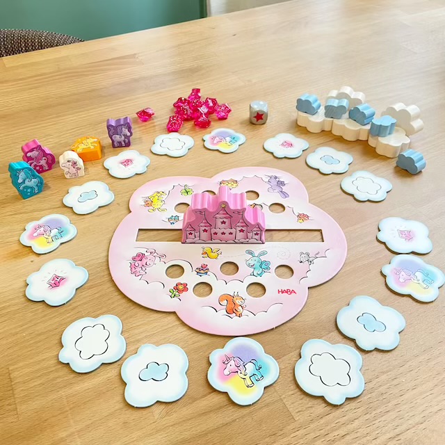 雲の上のメルヘンキャッスル、ボードゲーム、HABA