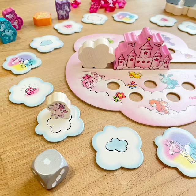 雲の上のメルヘンキャッスル、ボードゲーム、HABA