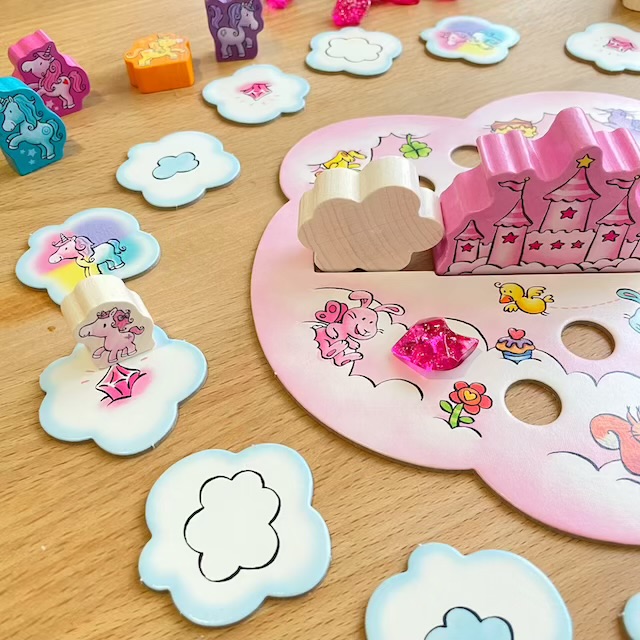 雲の上のメルヘンキャッスル、ボードゲーム、HABA
